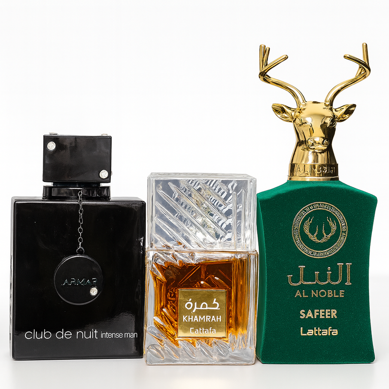 PROMOÇÃO COMPRE 1 LEVE 3 - Coleção Árabe Masculina Burj Khalifa - Esquenta Black Friday