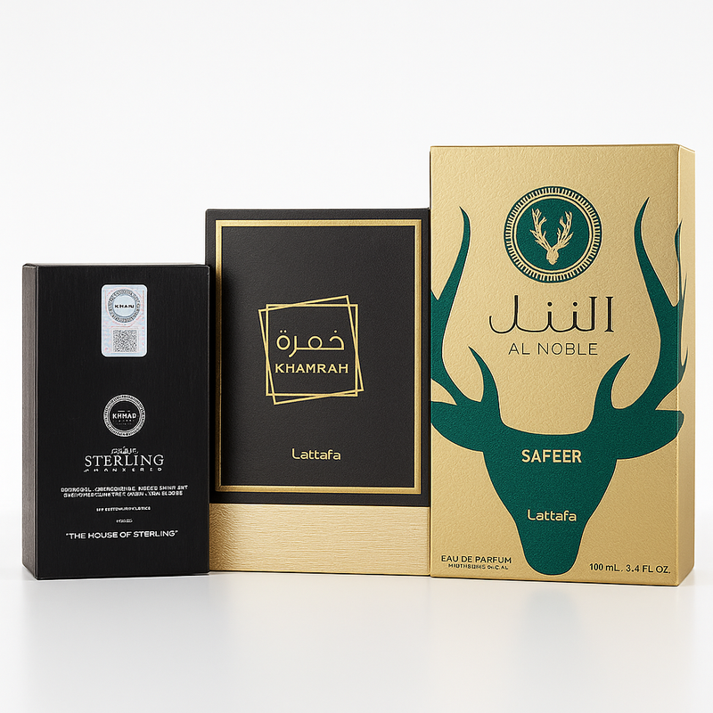 PROMOÇÃO COMPRE 1 LEVE 3 - Coleção Árabe Masculina Burj Khalifa - Esquenta Black Friday