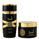 Kit Asad Lattafa 100ml + Creme Hidratante 200ml